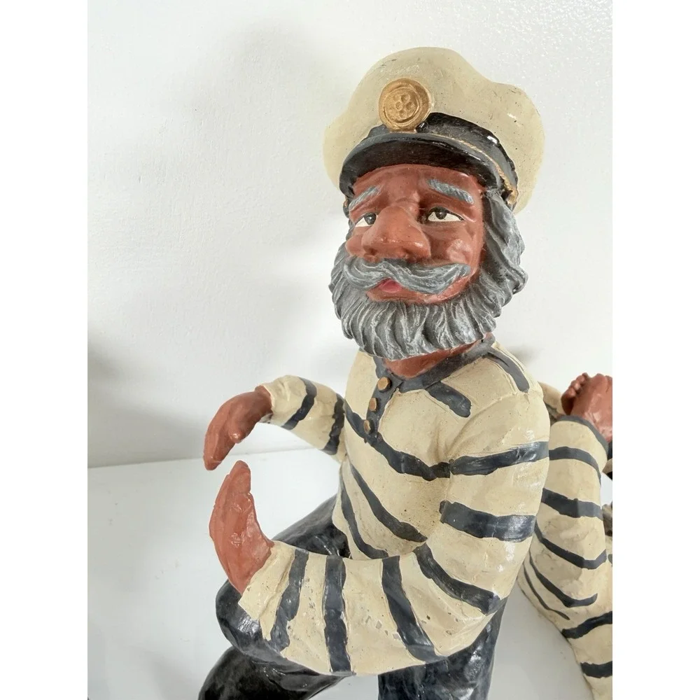 3‎ Captain Wine Bottle Holders Sailor Decor Nautical Barware